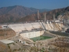 Yeywa RCC dam under construction in Myanmar, in January