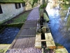 Mill race and sluice gate