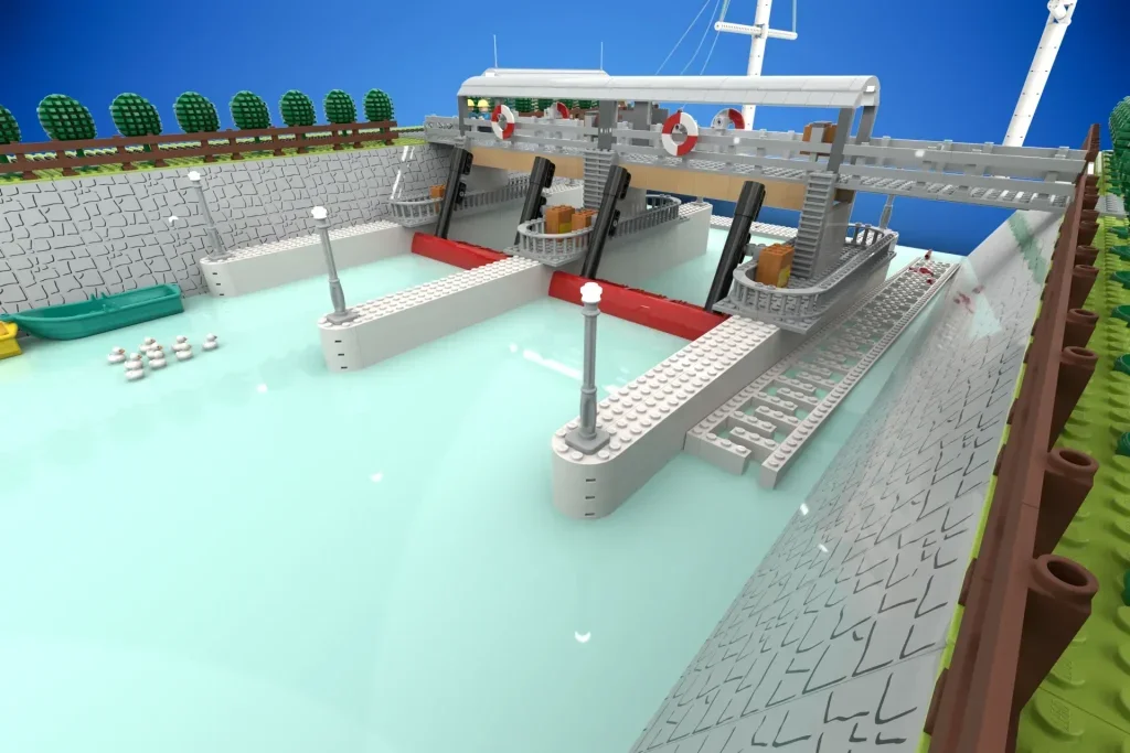 LEGO hydropower