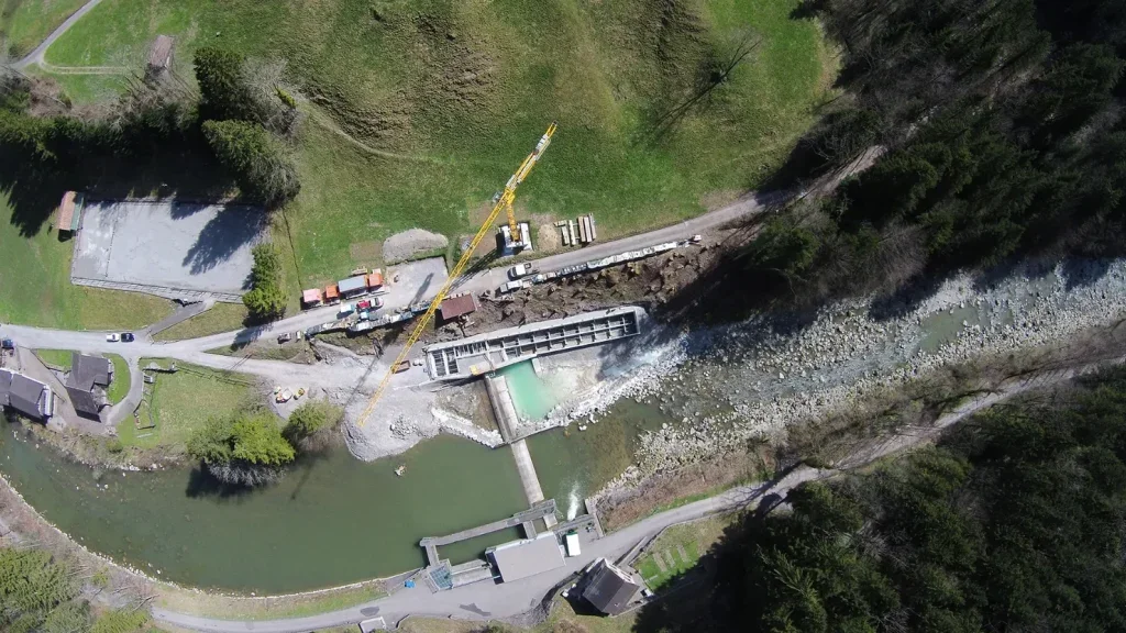 Waldhalde hydropower plant 