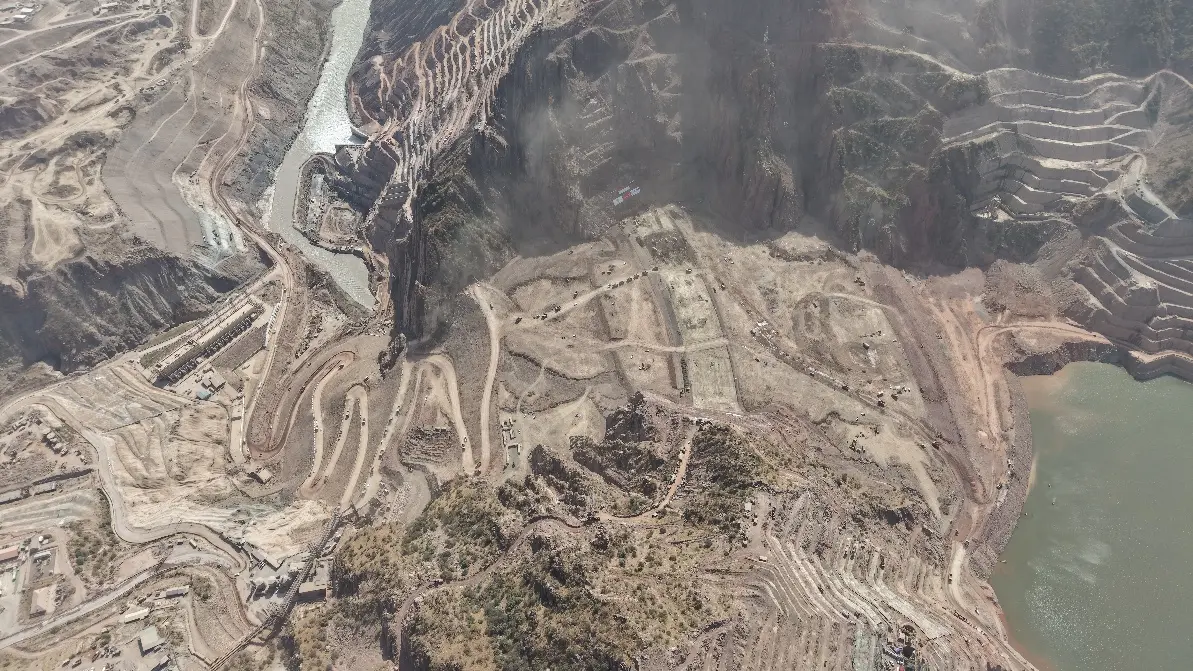 Rogun Dam reaches 1155m elevation as construction advances