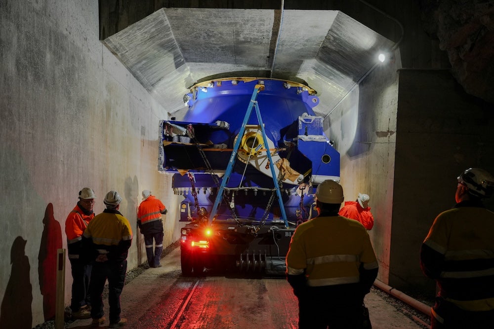 Gordon hydropower plant MIV